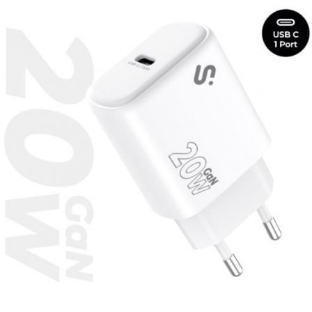 art_sub-carga20subchg-6g2001_1 Cargador de Pared GaN Subblim 20W Charger USB C/ 1xUSB Tipo-C/ 20W