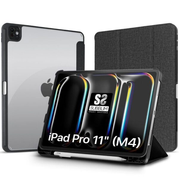 art_sub-funda20cst-5sc401_1-1 Funda Subblim Clear Shock Case para iPad Pro 11" 2024 M4 - Protección Total y Estilo