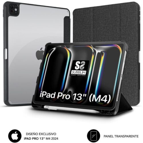 Funda Clear Shock Case para iPad Pro 12.9" M4 - Protección Total y Estilo