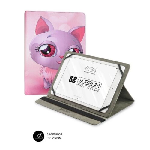 art_sub-funda20cut-4tc002_1-1 Funda Tablet Trendy Cat - Protección Elegante para Tablets 10.1"-11"