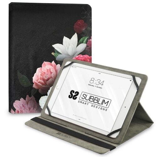 art_sub-funda20cut-4tc011_1-1 Funda Tablet Trendy Case Rosas - Protección Elegante y Universal para 11"