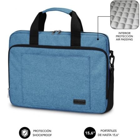 art_sub-mochi20lb-4aplb11_1 Mochila Subblim Air Padding Laptop Bag para Portátiles hasta 15.6"/ Azul
