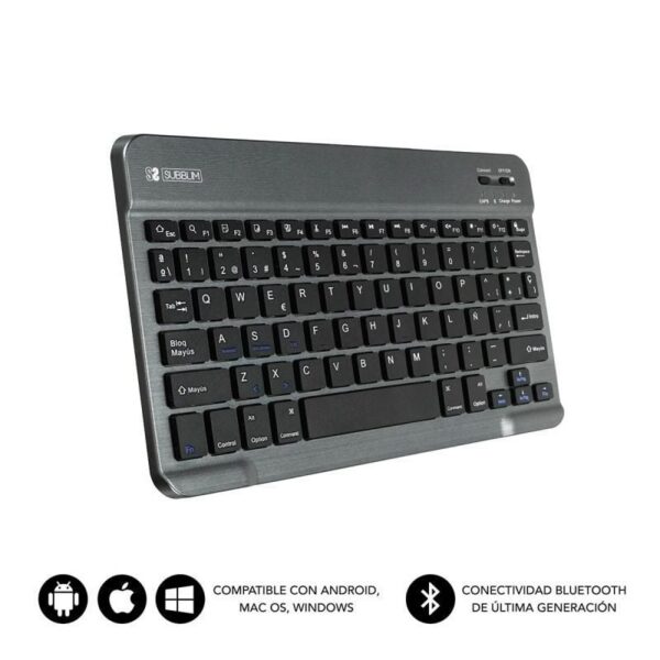 Teclado Inalámbrico Bluetooth Subblim Smart - Compacto y Ultra Delgado
