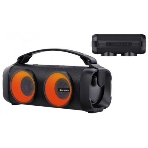 Altavoz Bluetooth Sunstech MuscleBeat 16W con Luz RGB y TWS