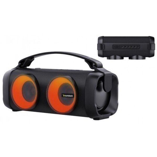Altavoz Bluetooth Sunstech MuscleBeat 16W con Luz RGB y TWS