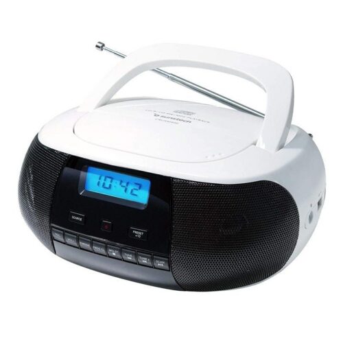 art_sun-cd20crusm400wt_1-1 Radio CD Portátil Sunstech CRUSM400WT - Reproductor MP3 con USB y FM