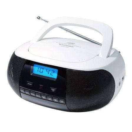art_sun-cd20crusm400wt_1 Radio CD Sunstech CRUSM400WT/ Blanca