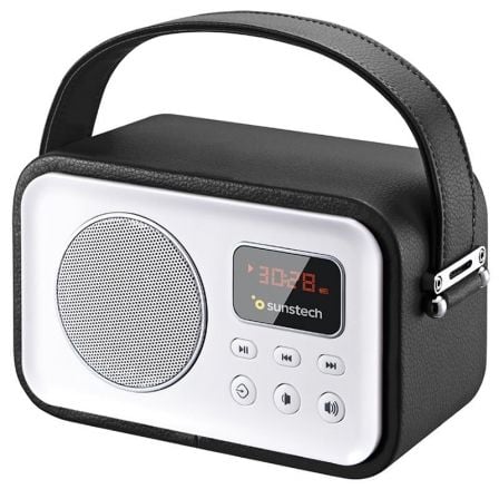 art_sun-radio20rpbt450bk_1 Radio Portátil Sunstech RPBT450/ a Pilas/ Negra