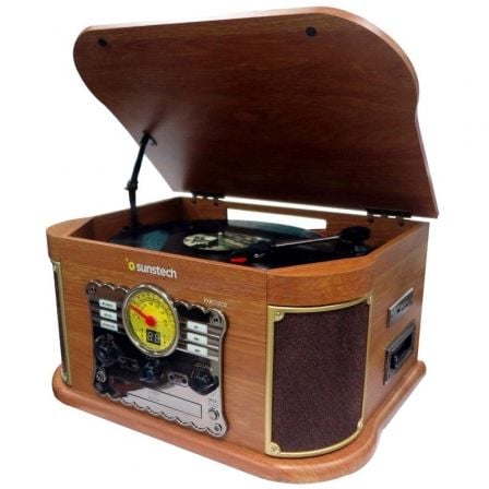 art_sun-tocadiscos20pxrc52cd_1 Tocadiscos Sunstech PXRC52CD/ Bluetooth/ Radio FM/ Cassette/ Conversor a MP3
