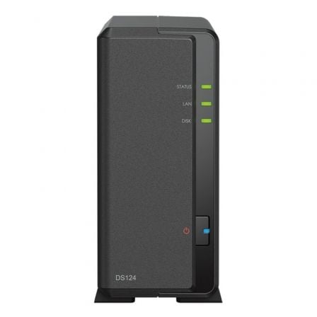 art_syn-nas20ds124_1 NAS Synology Diskstation DS124/ 1 Bahía 3.5"- 2.5"/ 1GB DDR4/ Formato Torre