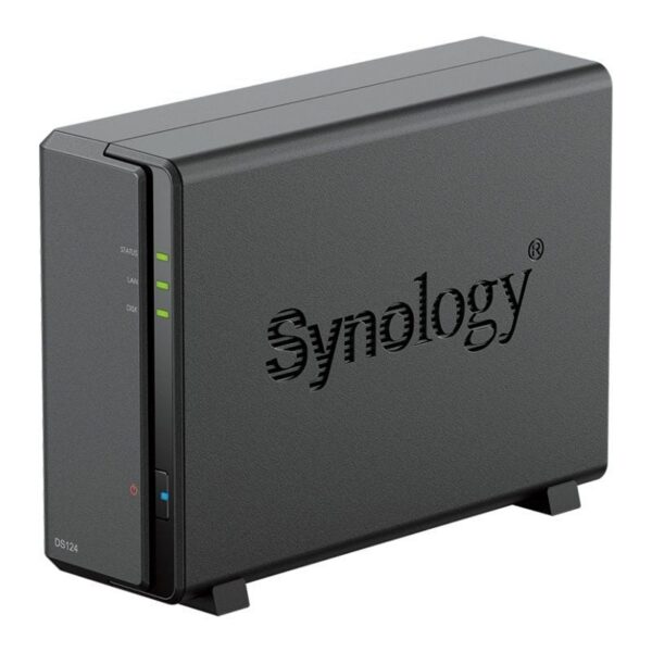 Synology DiskStation DS124 - NAS de 1 Bahía para 3.5''/2.5'' con 1GB DDR4 - Torre