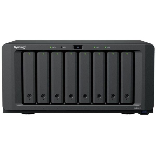 Synology DiskStation DS1825+ - NAS de 8 Bahías con 8GB DDR4 - Almacenamiento de Alta Velocidad