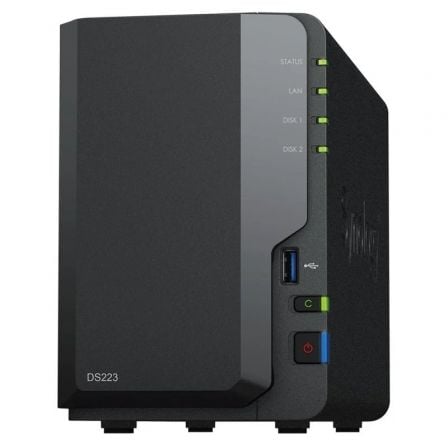 art_syn-nas20ds223_1 NAS Synology Diskstation DS223/ 2 Bahías 3.5"- 2.5"/ 2GB DDR4/ Formato Torre