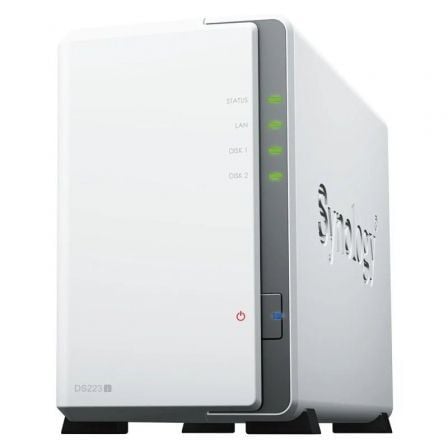 art_syn-nas20ds223j_1 NAS Synology Diskstation DS223J/ 2 Bahías 3.5"- 2.5"/ 1GB DDR4/ Formato Torre