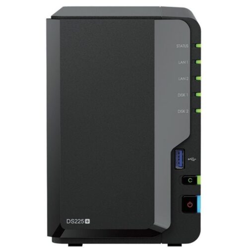 Synology DiskStation DS225+ - NAS de 2 Bahías con 2GB DDR4