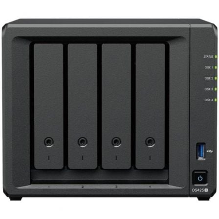 art_syn-nas20ds42520plus_1 NAS Synology Diskstation DS425+/ 4 Bahías 3.5"- 2.5"/ 2GB DDR4/ Formato Torre