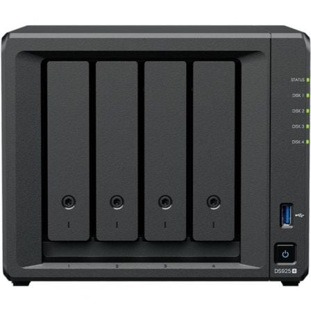art_syn-nas20ds92520plus_1 NAS Synology Diskstation DS925+/ 4 Bahías 3.5"- 2.5"/ 4GB DDR4/ Formato Torre