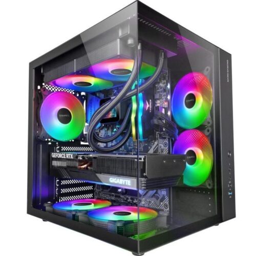 Caja Gaming Mars MCV-ONE - Semitorre ATX con Cristal Templado y RGB