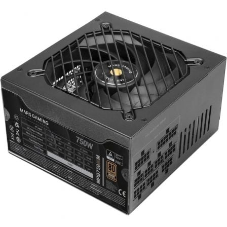 art_tac-fuente20mpb750sim20bk_1 Fuente de Alimentación Mars Gaming MPB750SIM/ 750W/ Ventilador 14cm/ 80 Plus Bronze