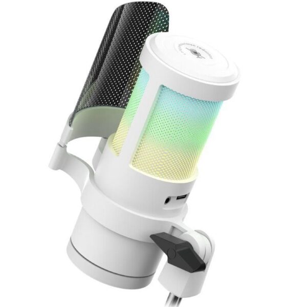 Micrófono USB Gaming MMIC-SC - Sonido 192kHz, ARGB y Brazo Articulado