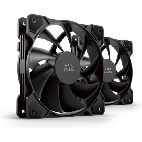 art_tac-ref20mf-prox220bk_1-1 Pack 2 Ventiladores Mars Gaming MF-PROX2 120mm - Refrigeración Silenciosa y Eficiente