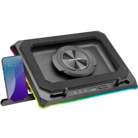 art_tac-ref20mnbc-ultra20bk_1 Soporte Refrigerante Mars Gaming MNBC-ULTRA para Portátiles hasta 18"/ Iluminación LED