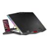 Soporte Refrigerante Mars Gaming MNBC5 para Portátiles 17.3" - 6 Ventiladores + Iluminación LED ARGB