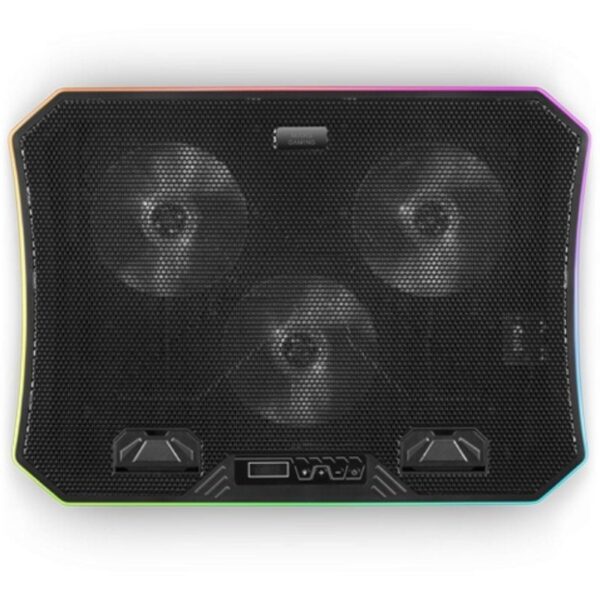 Soporte Refrigerante Mars Gaming MNBC6 - 3 Ventiladores ARGB para Portátiles hasta 19"