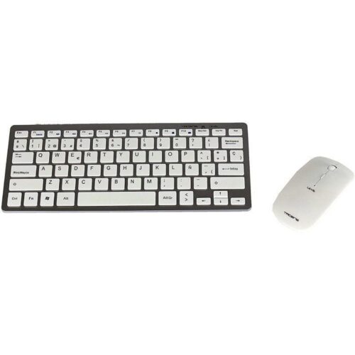 Teclado y Ratón Inalámbricos Tacens Levis Combo V2 Blanco - Conectividad 2.4GHz y Bluetooth