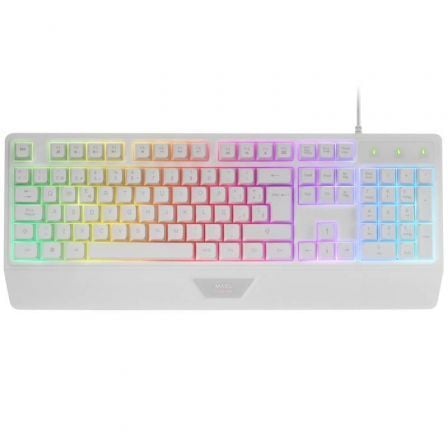art_tac-tec20mk12420wh_1 Teclado Gaming SemiMecánico Mars Gaming MK124/ Blanco