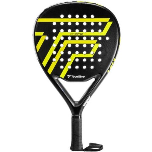 Pala de Pádel Tecnifibre Wall Breaker 360 - Potencia y Control en Amarillo y Negro