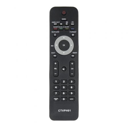 art_tme-mando20ctvph01_1 Mando para TV CTVPH01 compatible con Philips