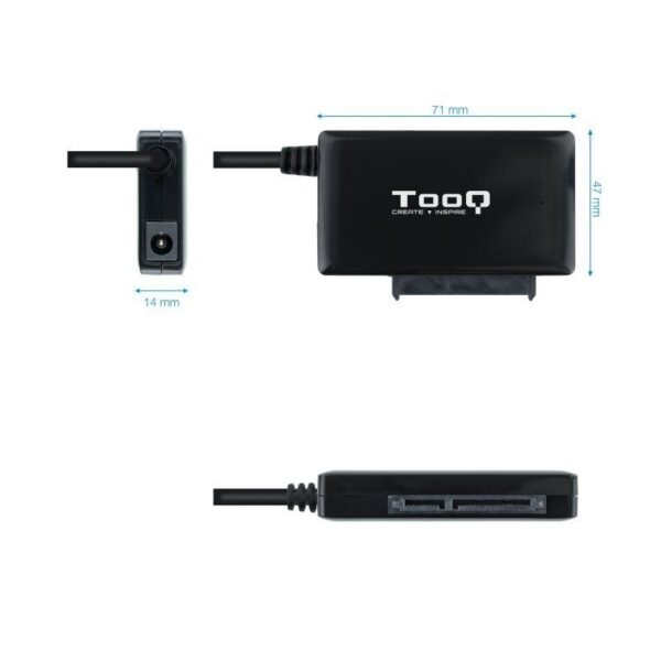 Adaptador USB 3.0 para Discos Duros 2.5"/3.5" - SATA a USB, 5Gbps, con Alimentador