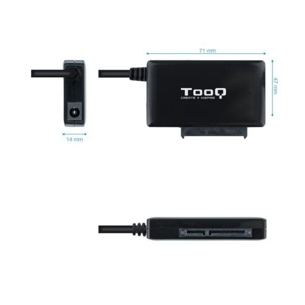 art_too-adp20tqhda-02c_2 Adaptador USB-C para Discos Duros 2.5"/3.5" TooQ TQHDA-02C - SATA