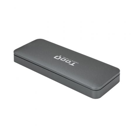 art_too-caja20tqe-2281g_1 Caja Externa para Disco SSD M.2 SATA TooQ TQE-2281G/ USB 3.0/ Sin tornillos