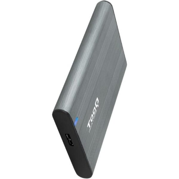 Caja Externa para Disco Duro de 2.5" TooQ TQE-2503G/ USB 3.1/ Sin Tornillos