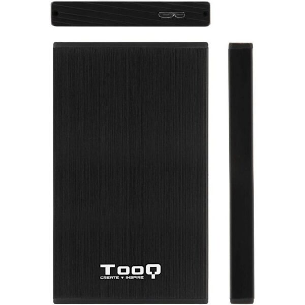 Caja Externa USB 3.1 para Disco Duro 2.5'' TooQ - 5Gbps, Aluminio