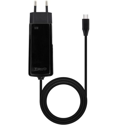 Cargador GaN TooQ 90W USB-C - Carga Rápida y Eficiente