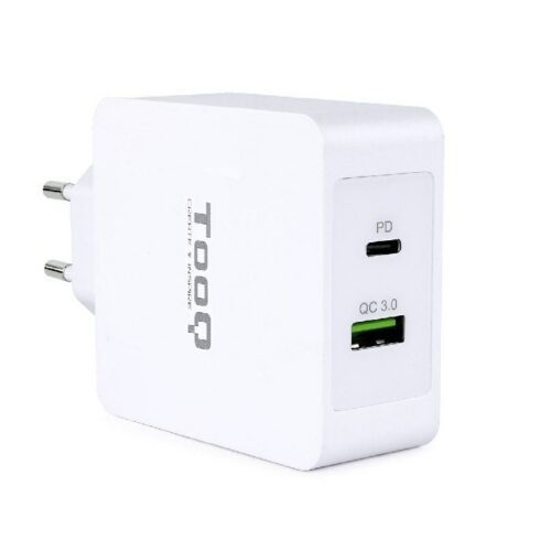 art_too-carga20tqwc-2sc03wt_1-1 Cargador de Pared TooQ TQWC-2SC03WT/ 1xUSB Tipo-C/ 1xUSB/ 48W