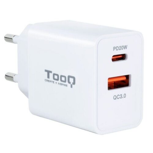 art_too-carga20tqwc-2sc04wt_1-1 Cargador de Pared TooQ TQWC-2SC04WT - 20W con USB-C y USB-A