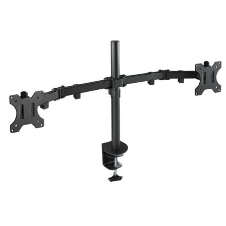 art_too-soporte20db1232tn-b_1 Soporte de Mesa para 2 Monitores TooQ DB1232TN-B/ Giratorio/ Inclinable/ hasta 8kg