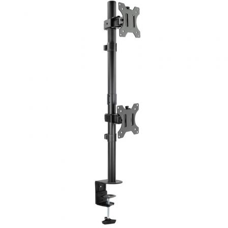 art_too-soporte20db1233tnv-b_1 Soporte de Mesa para 2 Monitores TooQ DB1233TNV-B/ Giratorio/ Inclinable/ hasta 8kg