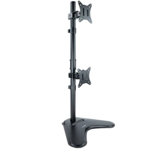 Soporte de Mesa Giratorio para 2 Monitores 17-32" - Hasta 9kg - Negro