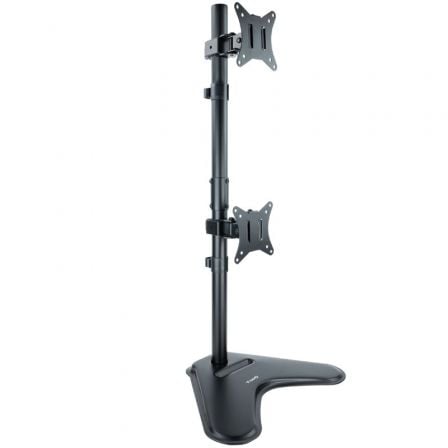 art_too-soporte20db1703tnv-b_1 Soporte de Sobremesa para 2 Monitores TooQ DB1703TNV-B/ Giratorio/ Inclinable/ hasta 9kg