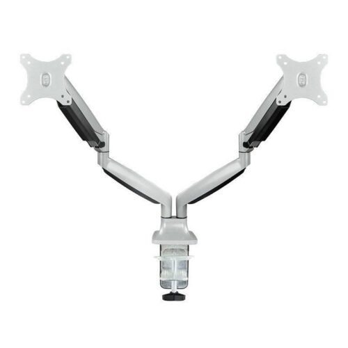 Soporte de Mesa Giratorio para 2 Monitores TooQ DB3132TNR-S - 9kg - 13''-32''