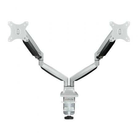 art_too-soporte20db3132tnr-s_1 Soporte de Mesa para 2 Monitores TooQ DB3132TNR-S/ Giratorio/ Inclinable/ hasta 9kg