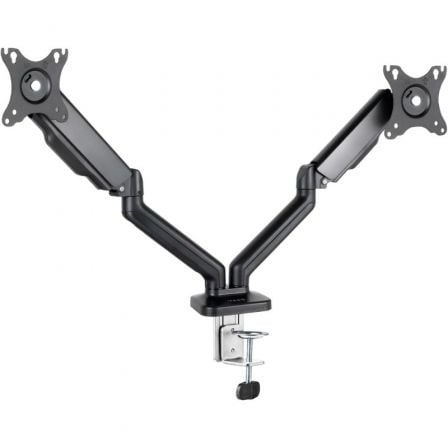art_too-soporte20db5132tnr-b_1 Soporte de Mesa para 2 Monitores TooQ DB5132TNR-B/ Giratorio/ Inclinable/ hasta 9kg