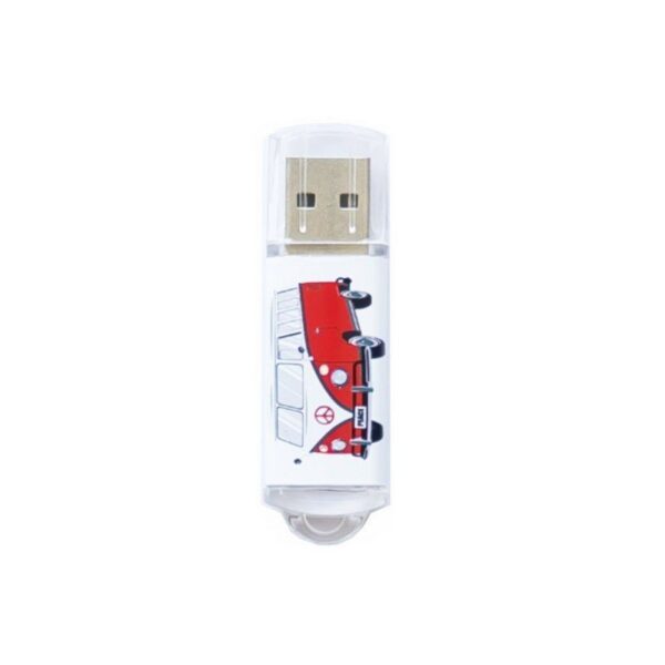 Pendrive 32GB Tech One Camper VAN-VAN USB 2.0 - Metal y Colgable