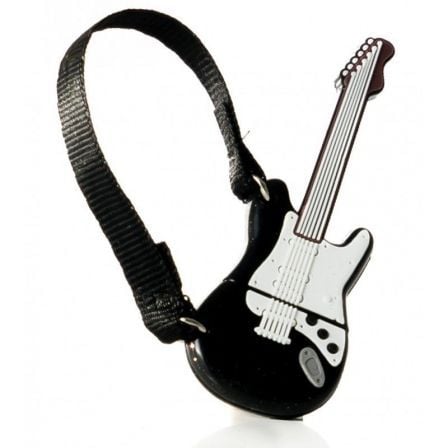 art_tot-guitarra20b-n2032gb_1 Pendrive 32GB Tech One Tech Guitarra Black and White USB 2.0