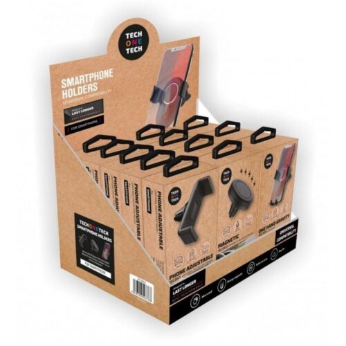 art_tot-sop20expositor20tec2824_1-1 Expositor de Soporte de Smartphone para Coche Tech One Tech TEC2824/ Incluye 12 unidades
